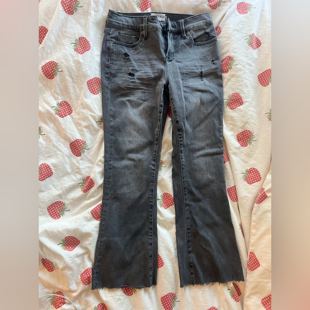 black nancy rose jeans